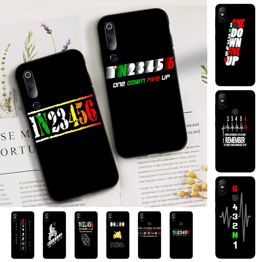 1N23456 M-Motorcycle Phone Case For Xiaomi Mi 5X 8 9 10 11 12 Lite Pro 10T PocoX3pro PocoM3 Note 10 Pro Lite