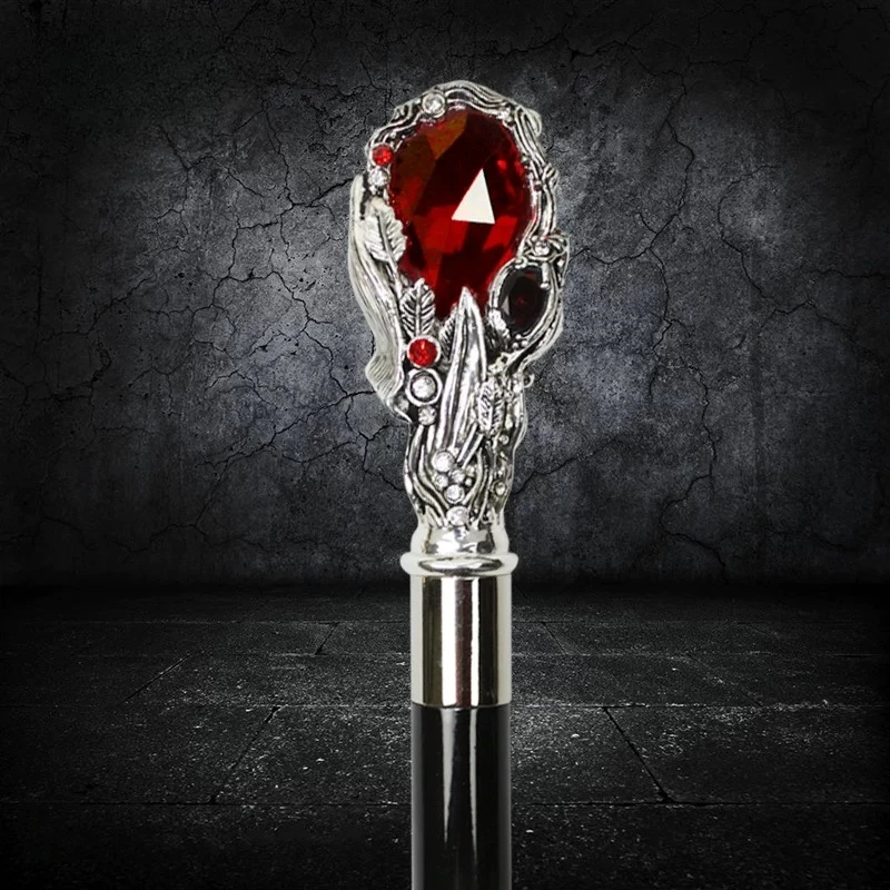 Silver Red Ruby Foldable Umbrella Luxury 2 Fold Sun Shade for Rain Sun Elegant Travel Umbrella for Women Birthday Parasol Gifts