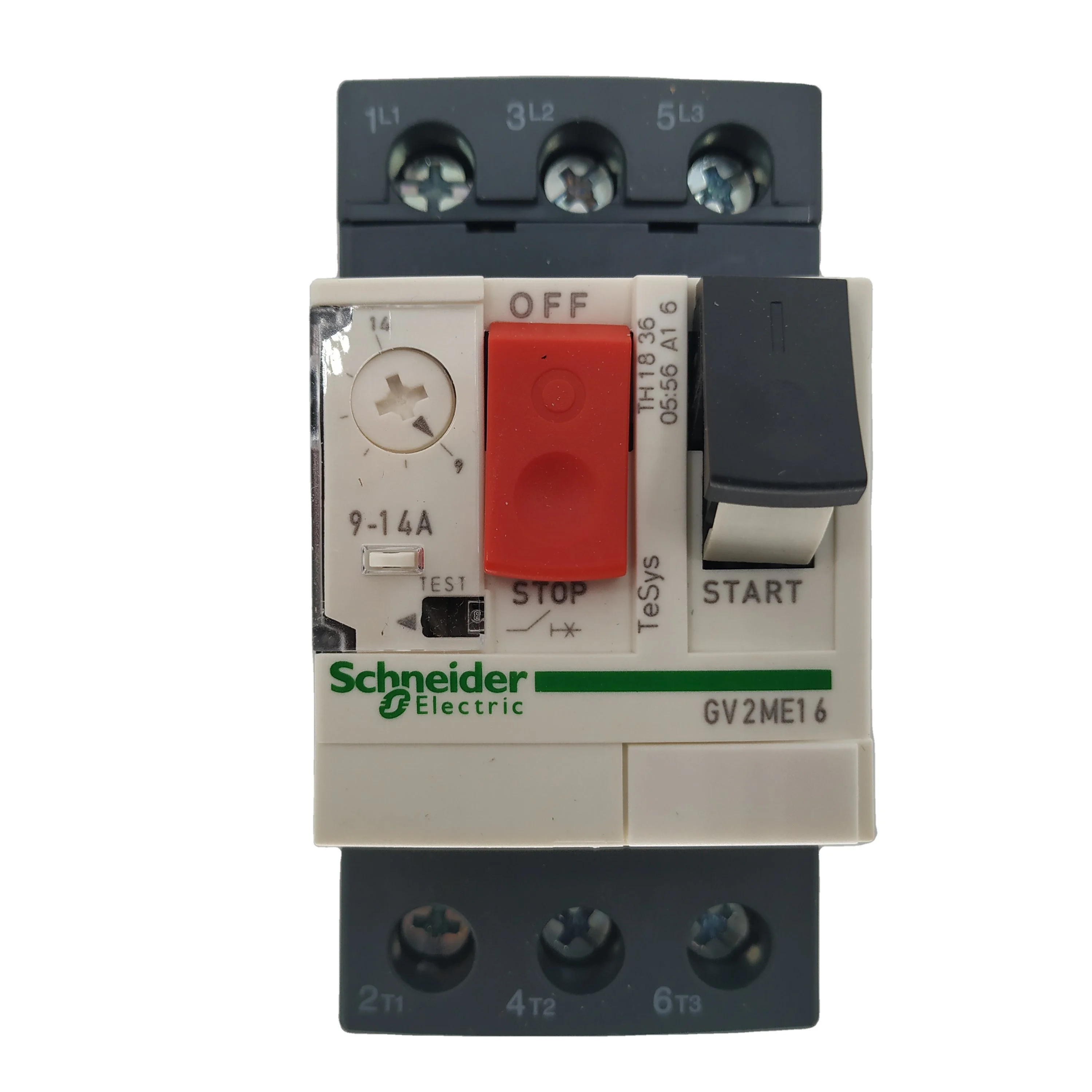 

telemecanique GV2 series Motor protector GV2-ME16 TeSys thermal magnetic motor circuit breakers MPCB 9-14 A GV2ME16