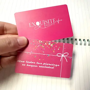 כרטיסי ביקור PVC מותאמים אישית כרטיס ביקור עגול למשרד עיצוב חינם, קוד QR, עמיד למים, עיצוב חינם