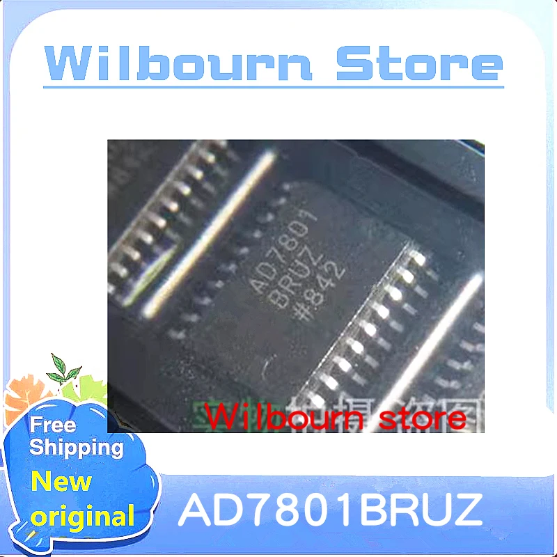 

10 шт./партия AD7801BRUZ AD7801BRU AD7801 AD7801BRUZ-REEL7 TSSOP20 новый оригинальный запас