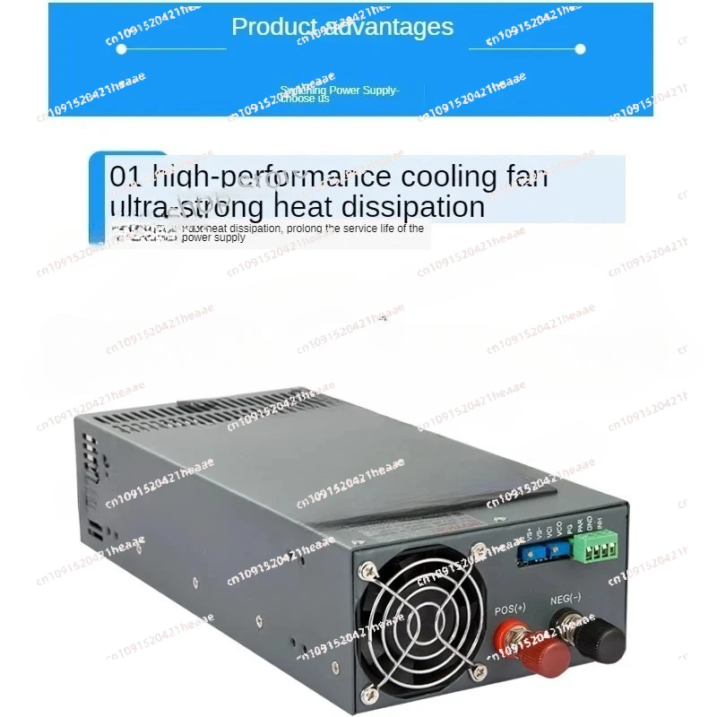 2000W Power Supply 150A 30A 40A 50A 60A 70A 100A 120A 12V 24V 36V 48V 60V 80v 110V  CC/CV Adjustable 2000w Display 0-10V Extra