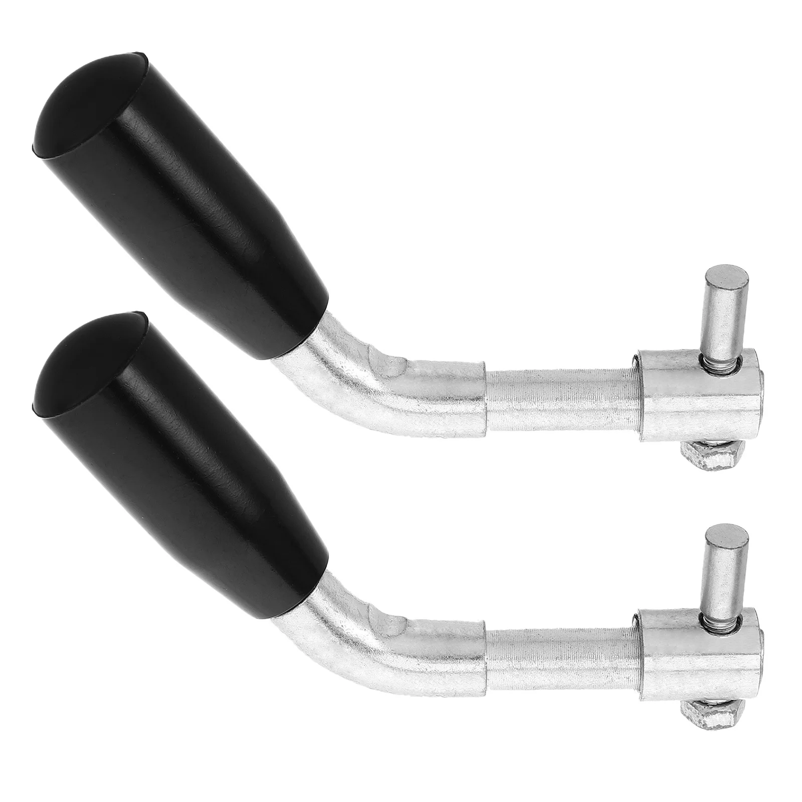 

Fireplace Handle Replacement Metal Pull Heat-Resistant Wood Stove Door Handle 9.5mm Knob Hole Fireplace Hardware Replacement Kit