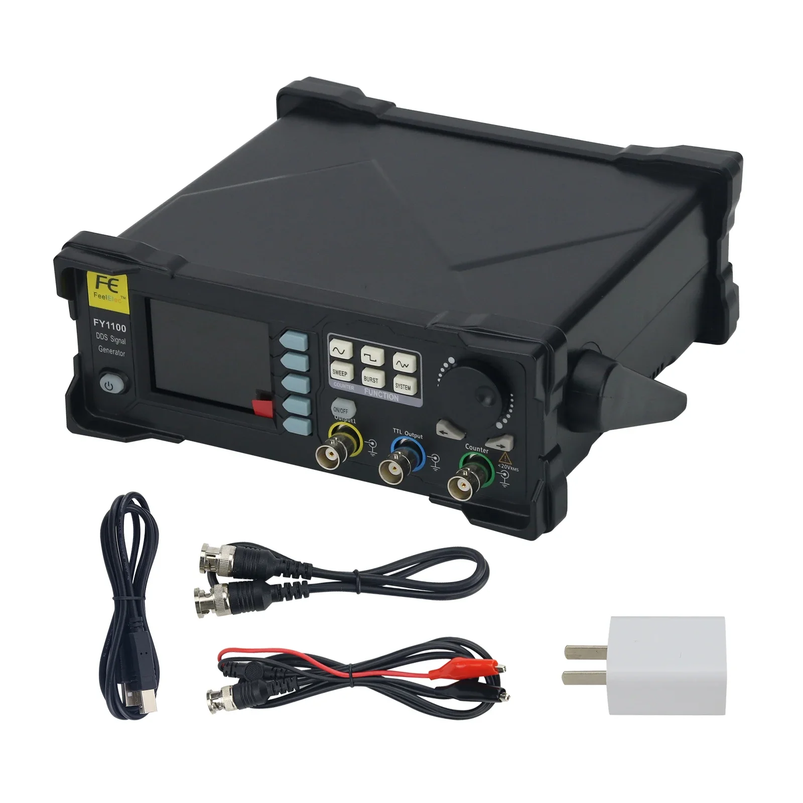 

2026 FY1100-05M 5MHz DDS Signal Generator Function Pulse Trigger Output Signal Generator Frequency Meter