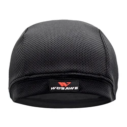 WOSAWE Quick Dry Cycling Cap Motorcycle Helmet Inner Cap Summer Breathable Hat Racing Under Helmet Sweat Hat Moisture Wicking