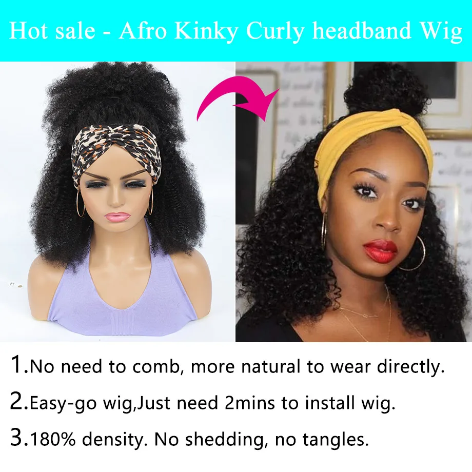 Thumbnail 4 - #64 Highest Rated Human Hair Headband Wigs to Buy in 2026