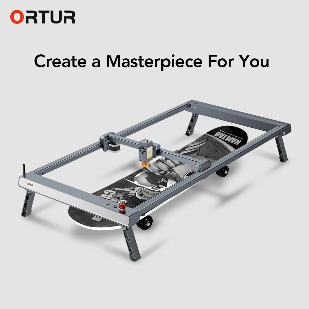 Imagem -06 - Ortur Olm3 Y-axis Extension Kit Expansão Rod Expandir Aumentar Maior Área de Trabalho 850x400 mm Máquina de Corte de Gravura