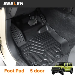 For Suzuki New JIMNY 2023 2024 5 door Car Floor Mats Carpet 3pcs/set TPE LHD RHD Automatic Manual Transmission 2023 2024