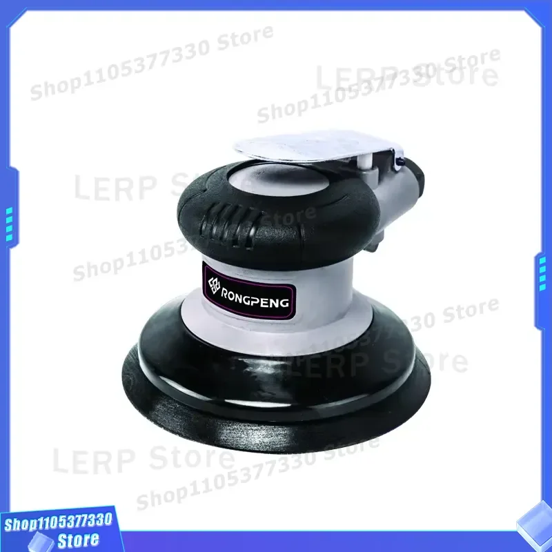 Rongpeng RP7335 5 Inch Air Palm Sander Double Action Pneumatic Polisher for Auto Body Sanding and Polishing Professional Tool