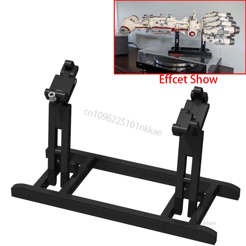 MOC Display Stand for Tantive IV 75244 Technical Building Block DIY Space Warships Bracket Creative ideas Toy Gift Only Bracket