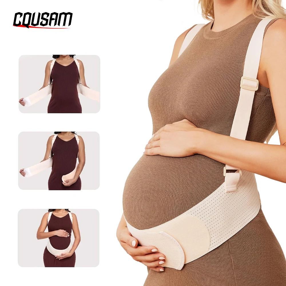 1PCS Pregnancy Belly Band for Pregnant Women Maternity Belly Band with Adjustable Straps Belly Support Bands - Maternity Belt