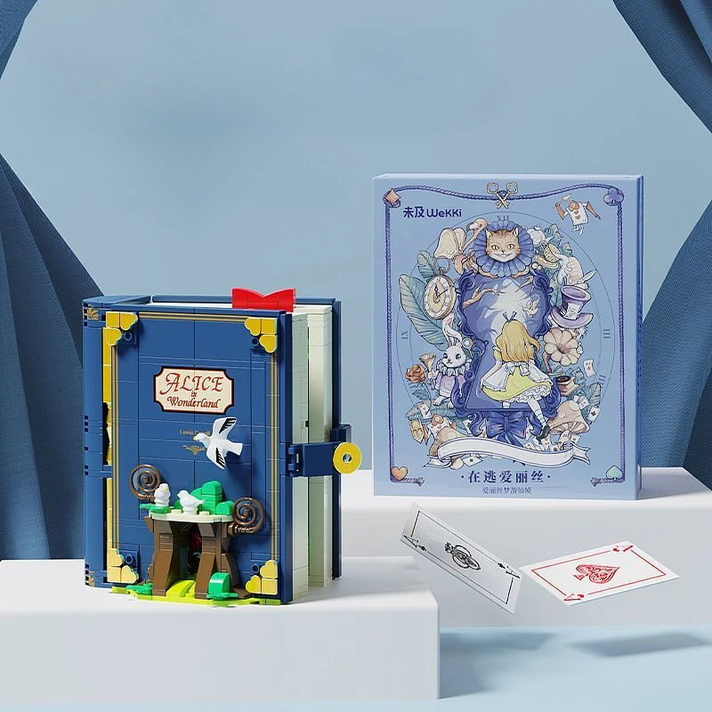 Fairy Tale 3D Building Blocks Book Anime Movie Assembly Model Toy Cute Fairy Tale Model Girl Birthday Gift Building Blocks view 6