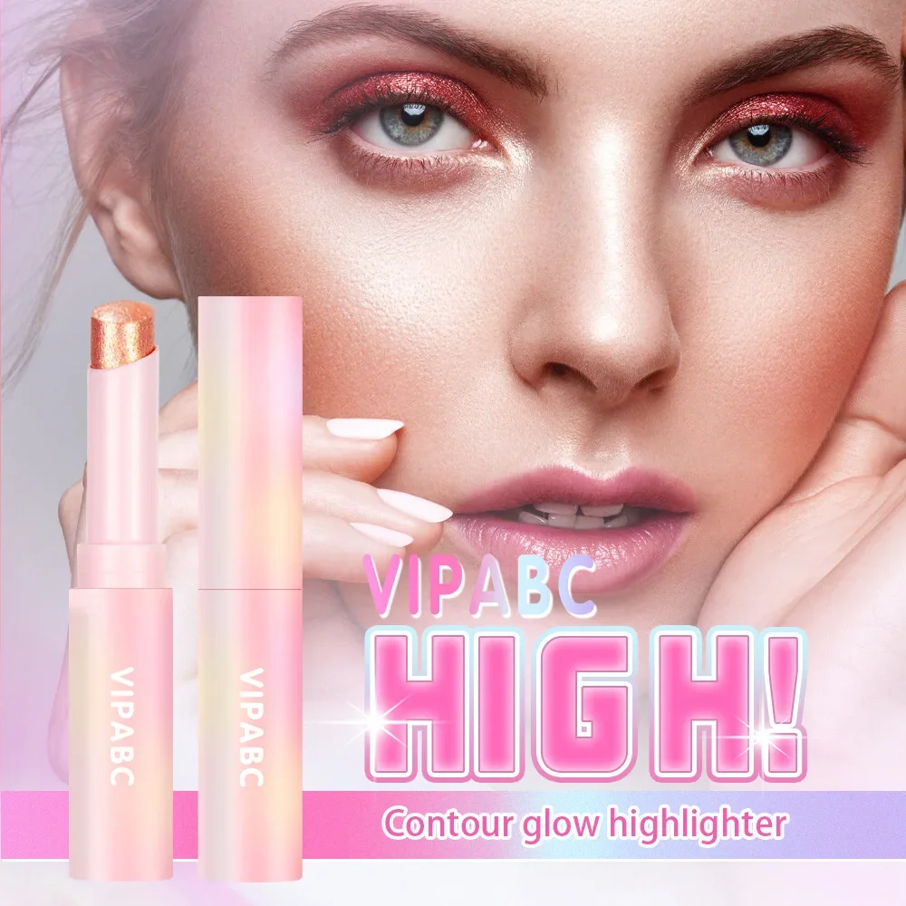 VIPABC Crystal Jelly Eyeshadow Highlight Stick Super Shiny Multicolor Super Shiny Multicolor Highlight Eyeshadow Stick kolor:02