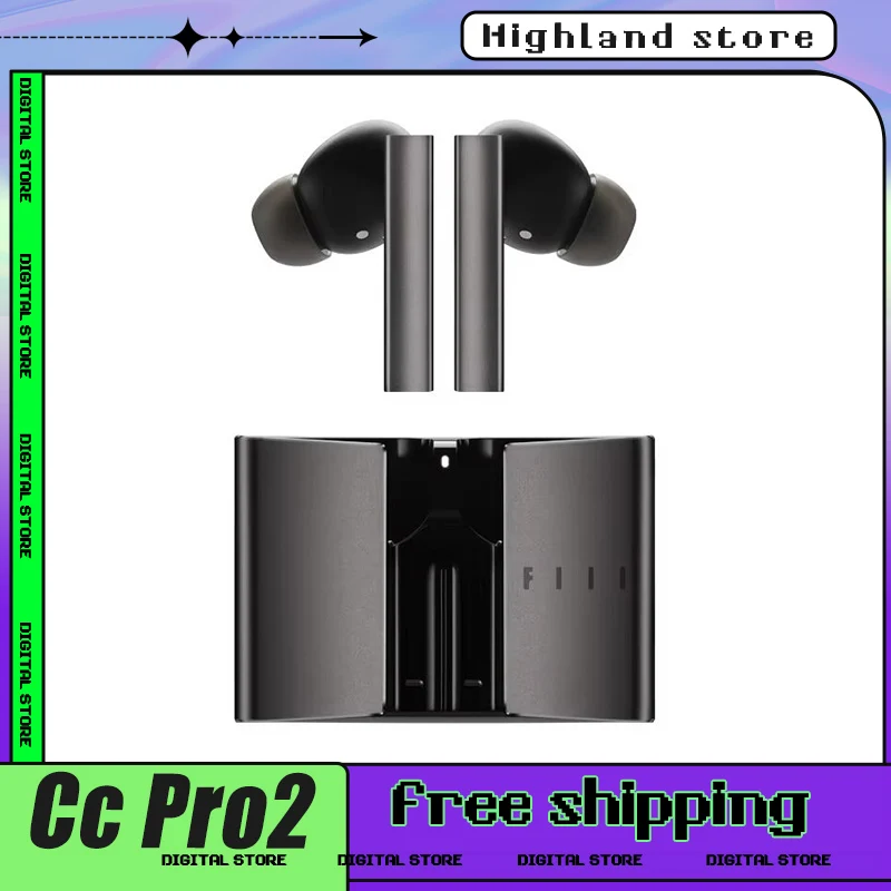 

Fiil Cc Pro2 Earbuds Wireless Noise Cancelling Long Endurance Custom Headphones Sound Comfortable Earphone For Outdoors Gifts