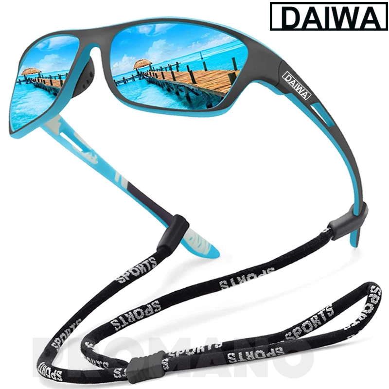 Dalwa Polarisierte Angeln Sonnenbrille Herren Driving Shades Männliche Sonnenbrille Wandern Klassische UV400 Brillen 6
