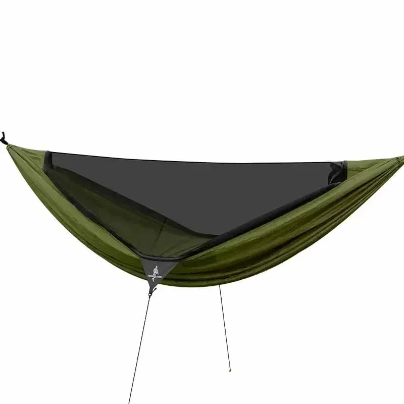 

HighQuality Patio Swing Survival Hammock Garden Swings Lounge Tarp Touristic Hanging Hammock Mosquito Net Portable on sale