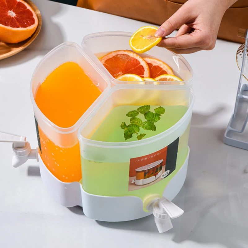 Cold Water Kettle 3.5/5L with Tap Water Jug Lemonade Container Drink Dispenser for Refrigerator Beverage Dispenser Water Bucket