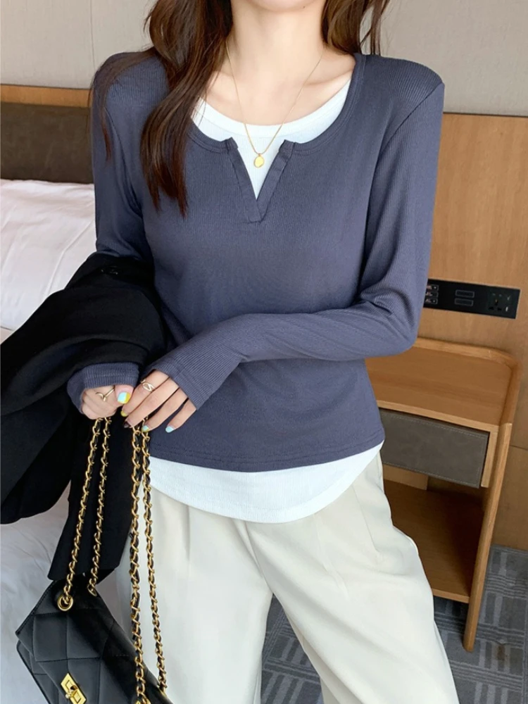 2026 Autumn New Long Sleeved T - Women Top Fashion 评论和价格