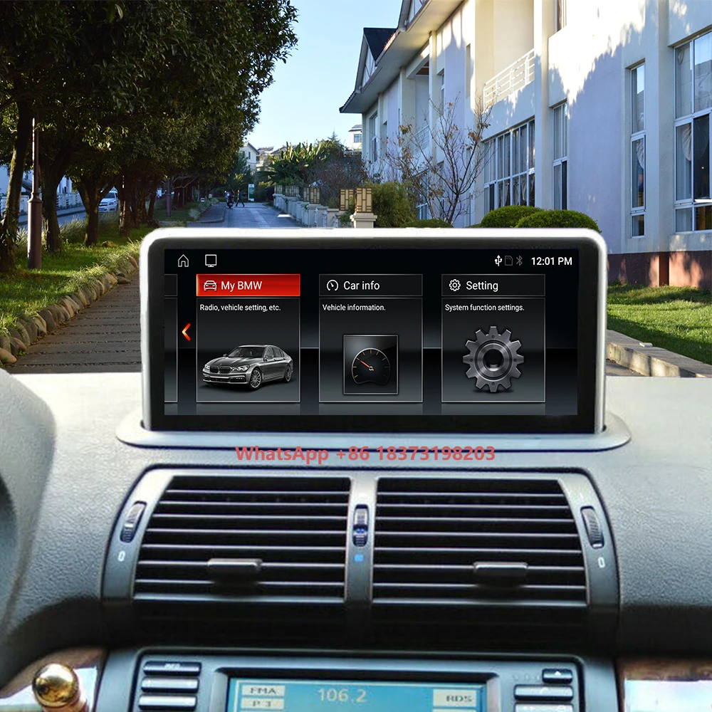 

Quad Core 10.25 IPS Touch Screen for X5 F15 X6 F71 2014-2017 Car Stereo GPS Navigation Android 13 Car Video