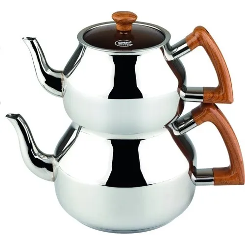 Özkent 317.03 Marmaris Wood Medium Teapot