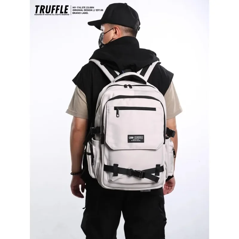 Xiaomi TRUFFLE وظيفية الترفيه على ظهره حقيبة كمبيوتر محمول للرجال والنساء في الهواء الطلق حقيبة السفر المدرسية العصرية على ظهره