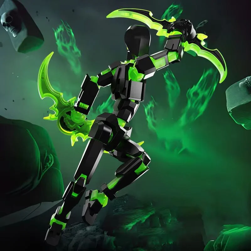 

DIY Dummy 13 Multi-Jointed Movable Shapeshift Robot Demon Hunter Assembly Model With Bracket Action Figures Kids Toys