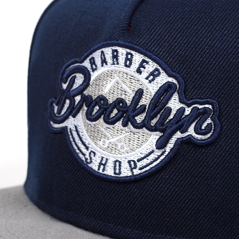 Brooklyn bestickte Baseballkappe, Frühling, Sommer, modische Snapback-Kappen, verstellbarer Herren-Baumwoll-Wildhut, Hip-Hop-Tide-Hut – Detail 6