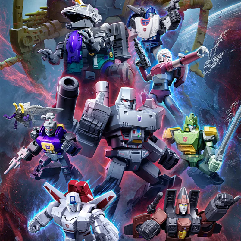 Blokees Transformers Star Edition Episode GV09 Megatron Arcee Mirage Unicron Action Figure Montage Speelgoed Blind Box Verjaardagscadeau