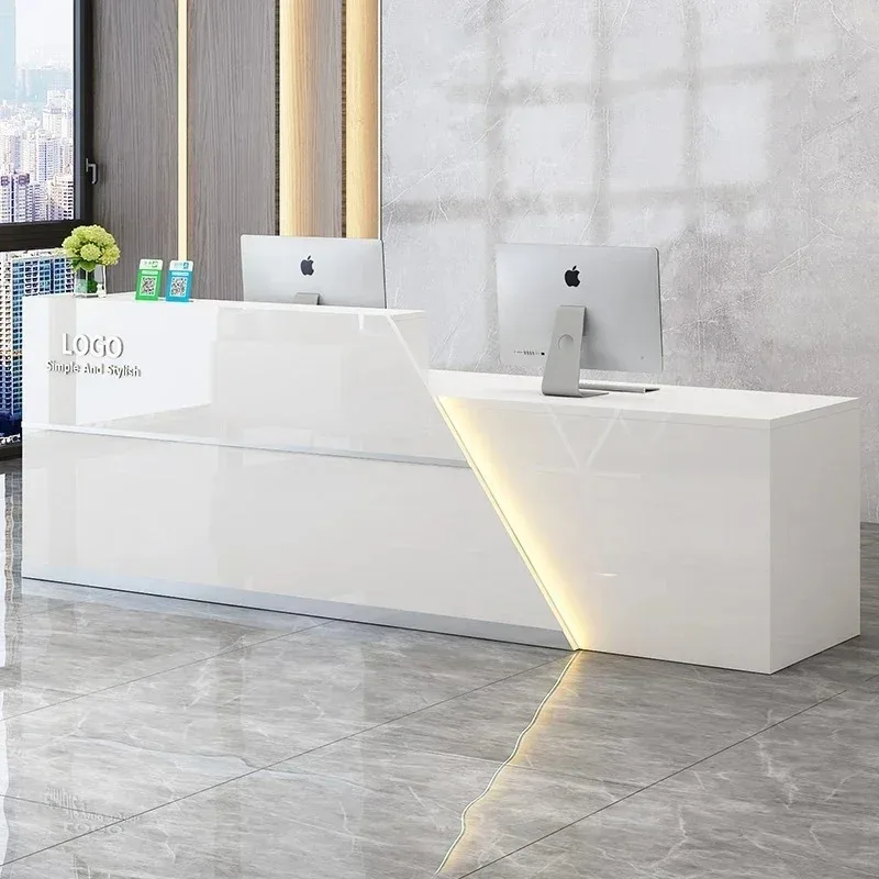 

Simple Company Reception Desks Salon Beauty Bar Luxury Bar Reception Desks Office Beauty Recepción Negocio Commercial Furniture