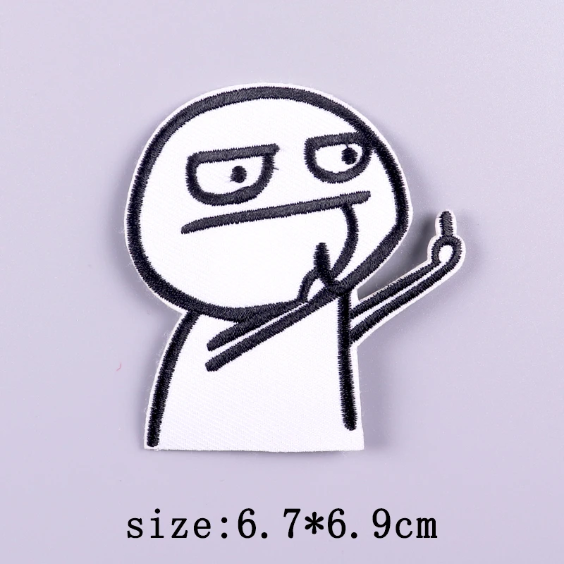 Kleine gelbe Ente Stickerei Patches für Kleidung Hip Hop Tier Patch Eisen auf Patches auf Kleidung schmelzbaren Patch Aufkleber Abzeichen