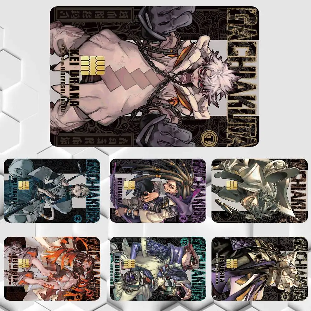 Gachiakuta Anime   Sticker Film Tape Skin for Credit Card Debit Card Waterproof Stickers Cartoon