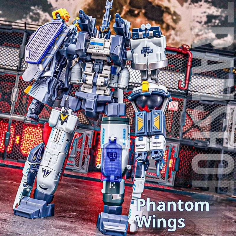 لعبة تحويل الأطفال كينغ كونغ سبيس شاتل 6 في 1 سيارة روبوت ميكا موديل للأولاد، شوانويهانغ #4