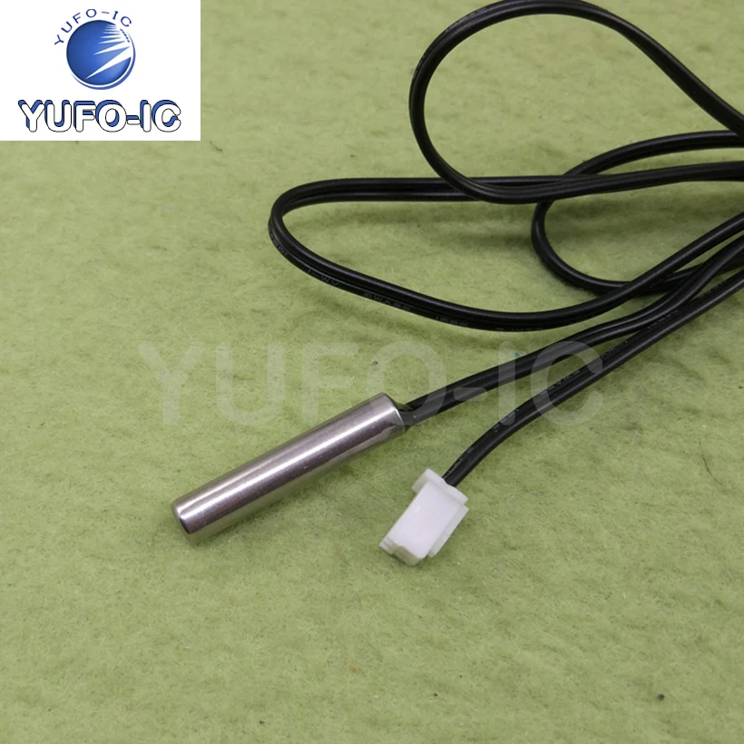 5pcs NTC (Negative Temperature Coefficient) Thermistors 1% Accuracy 10K Temperature Sensor Refrigeration Air Conditioning 1m