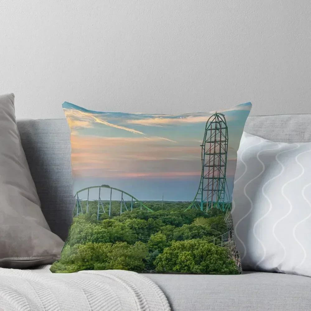 Kingda Ka Throw Pillow Bed pillowcases Pillows Aesthetic pillow