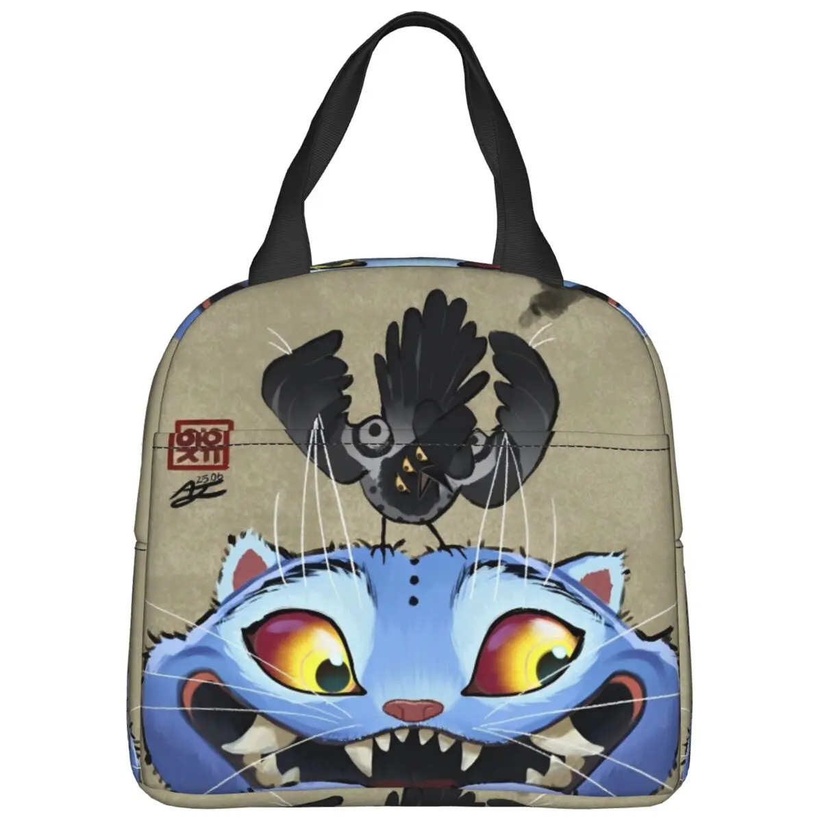 

KPop Demon Hunters Lunch Bag 2025 Movie School Lunch Box For Child Fashion Designer Thermal Tote Handbags Insulated Cooler Bag