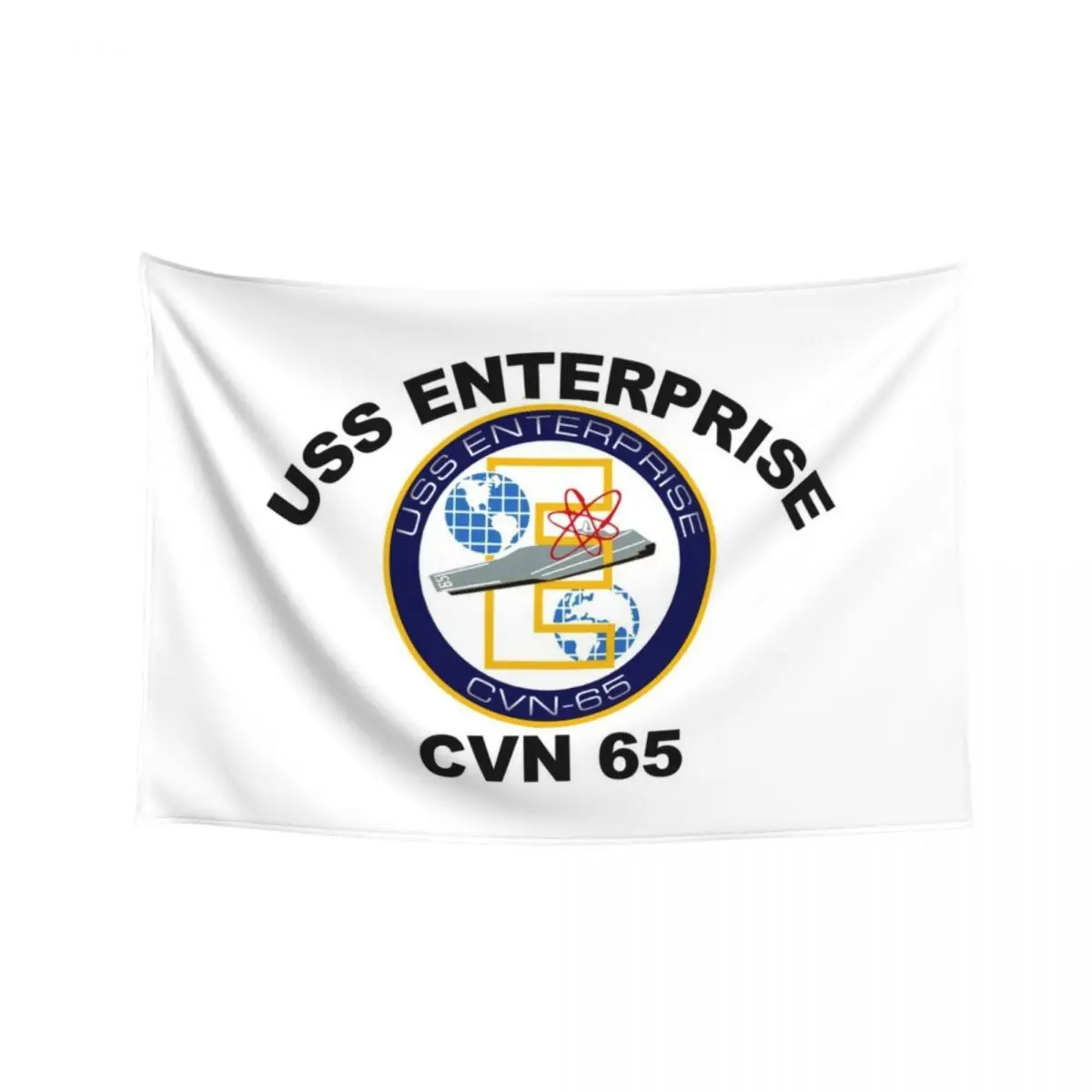 

USS Enterprise (CVN-65) Tapestry House Decorations Room Decor Aesthetic Cute Room Things Tapestry