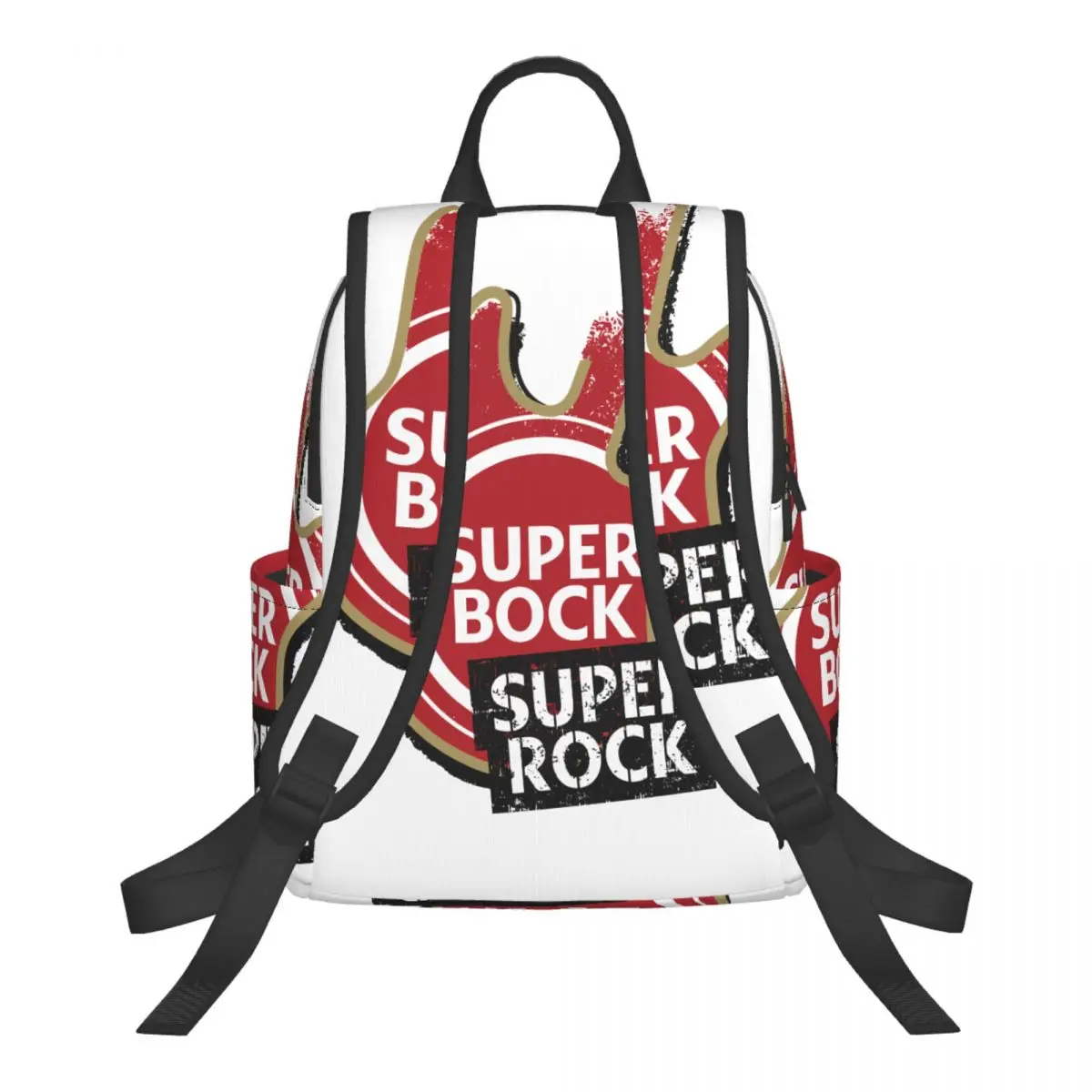 Super Bock Student Backpack School Bag Hiking Travel Daypack for Boys Girls Fashion Bookbag Shoulder Bags