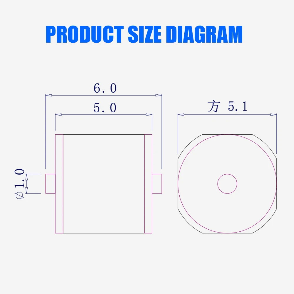 50PCS Beelee 45 Degree Metal Ball Tilt Switch Tilt Angle Sensor For Small Home Appliances