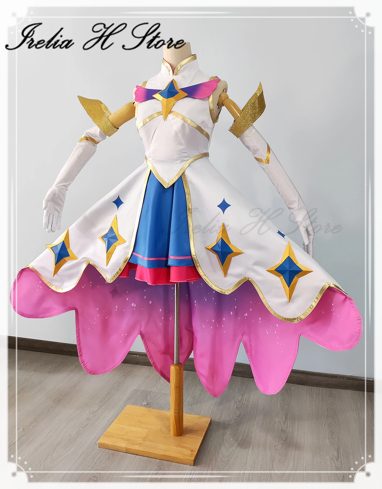 Irelia H Store Gwen LOL Star Guardian Gwen Cosplay Costume Halloween costumes Custom made/size