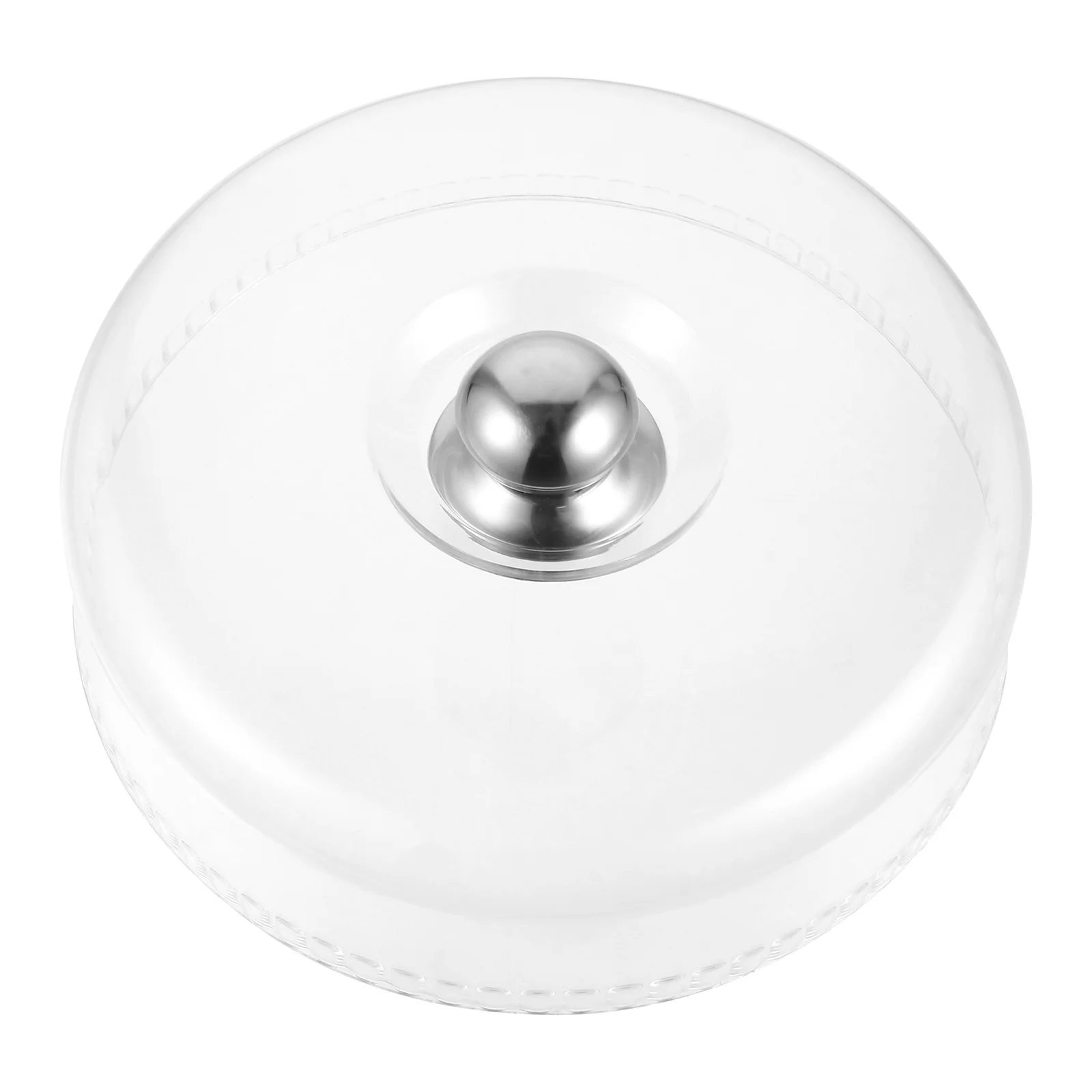 

1pc Cake Cover Transparent 12 Inch Plastic Dome For Cakes Lightweight Protector Clear Dessert Lid Snack Tray