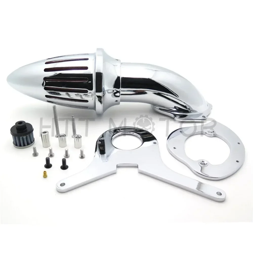 Motorcycle Air Cleaner Kits Filter For Honda 1986-2019 Shadow Aero 750 VT750 All Year Chromed 5