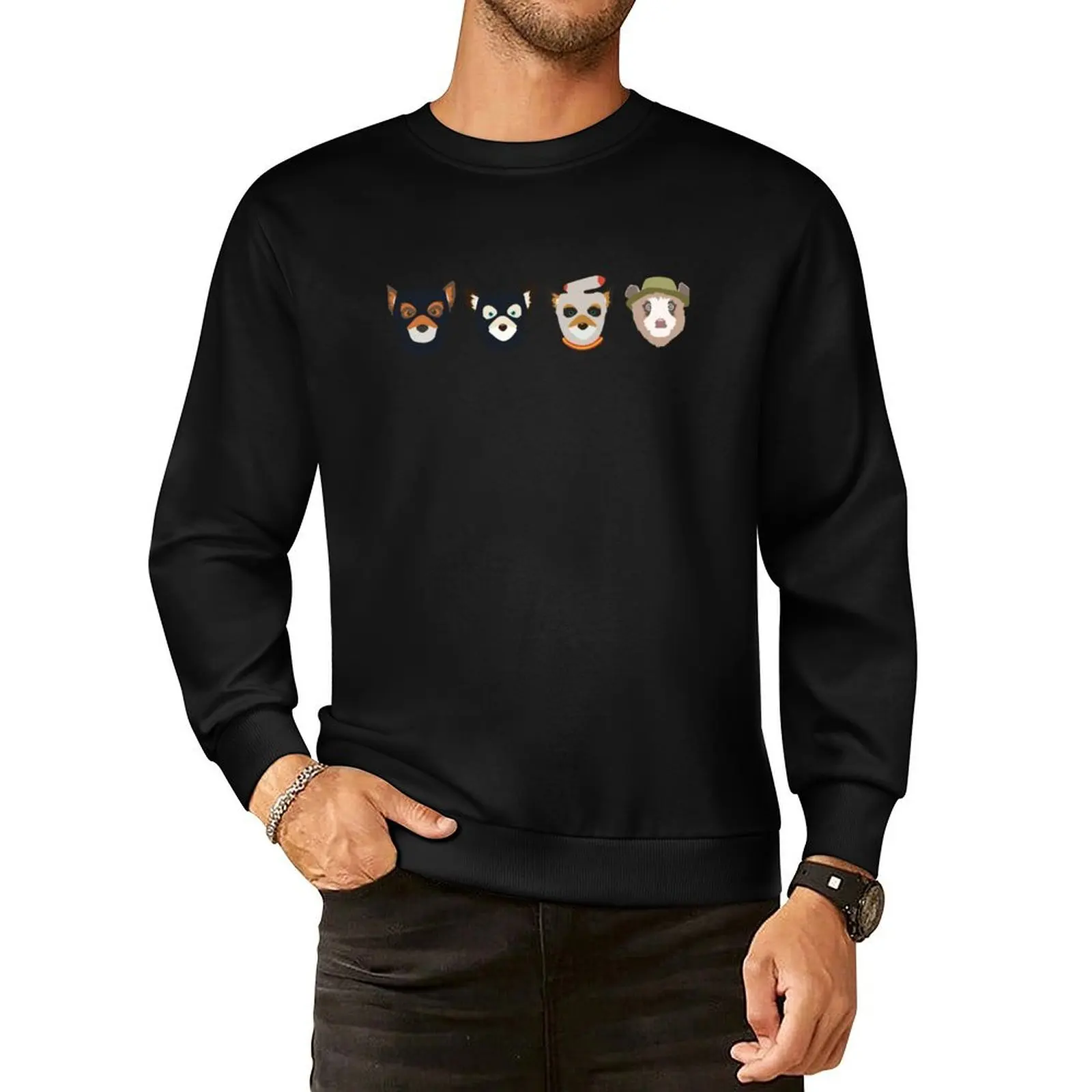 

Fantastic Mr. Fox Pullover Hoodie tracksuits mens clothing hooded shirt sports sweatshirt man