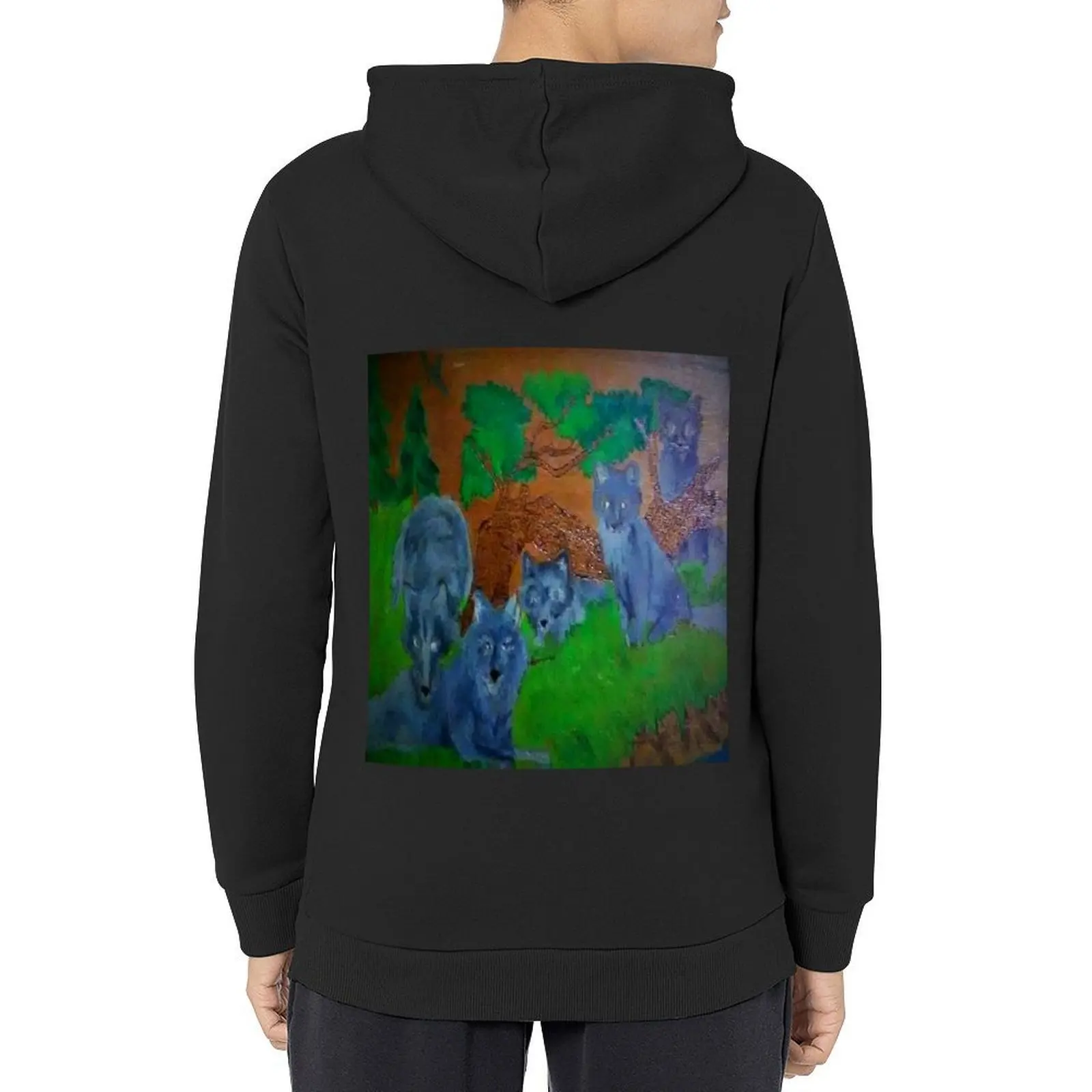 

Coyote Pack Hoodie men's winter sweater fashion men men clothing korean autumn clothes mens hoodie