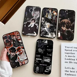 Anime Bungou Stray Dogs Dazai Osamu Phone Case For iPhone 14 11 12 13 Mini Pro XS Max Cover 6 7 8 Plus X XR SE 2020 Funda Shell