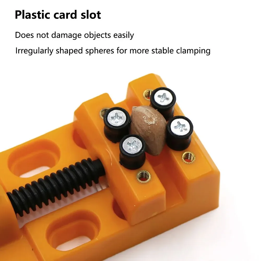 1PCS Mini Table Vice Carving Bench Clamp Clock Jewelry Repair Bench Vise DIY Sculpture Tool Vice Stand Adjustable Pliers