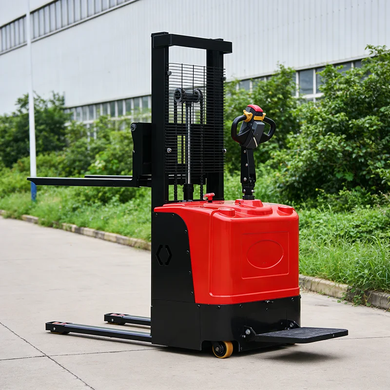

Electric Pallet Stacker 1.2 Ton with Digital Battery Indicator and Emergency Reverse Button