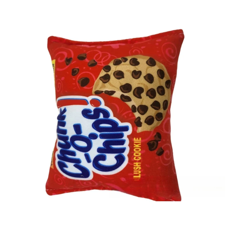 Pet Voice Toys Potato Chips Series Dog Toys Anti Bite Plush Pet Pillow Bite Toys