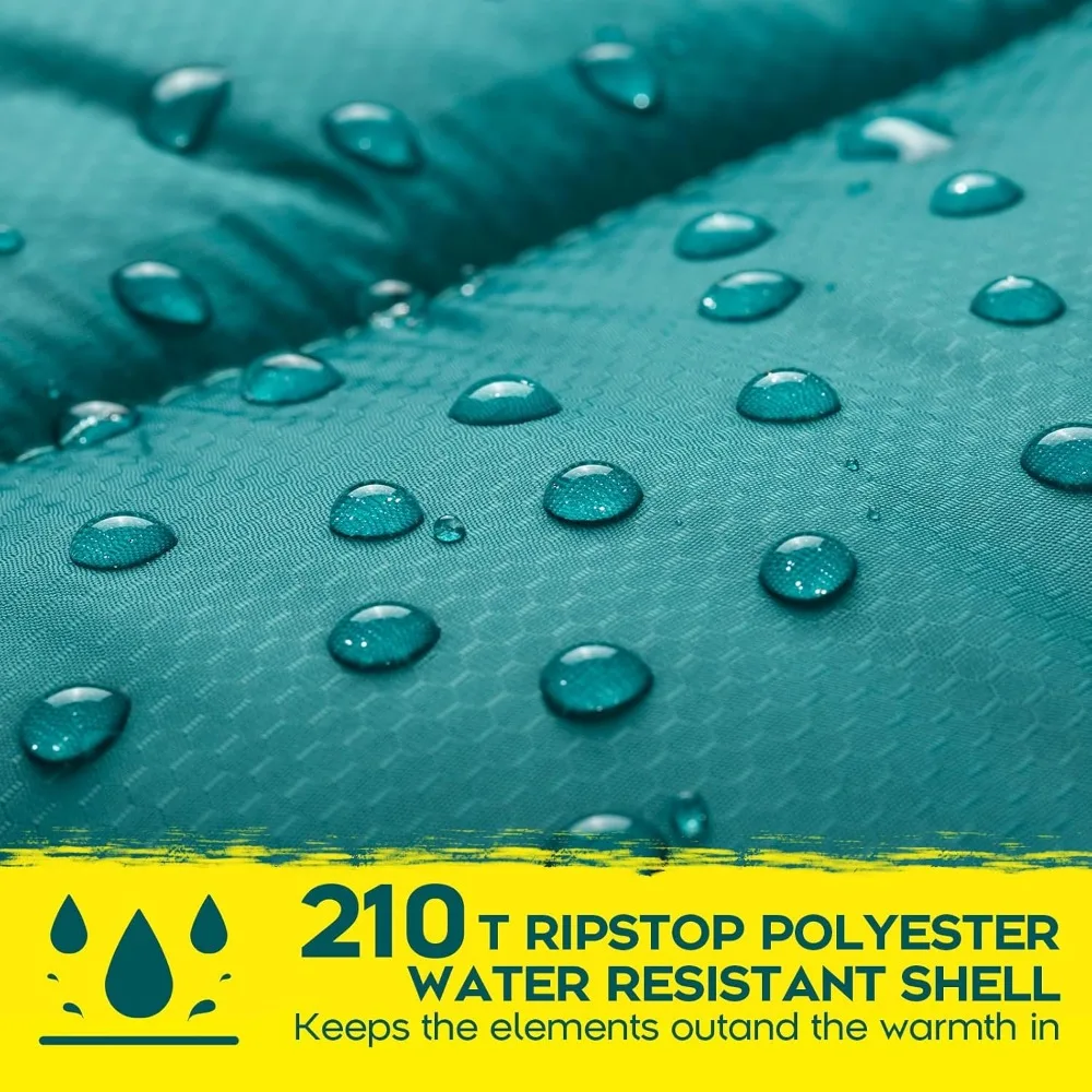 kantong tidur musim dingin |   berlapis flanel 18 ℉   - 32 ℉   Sleeping bag dewasa ukuran besar untuk cuaca hangat & dingin musim semi-panas |   ringan, w