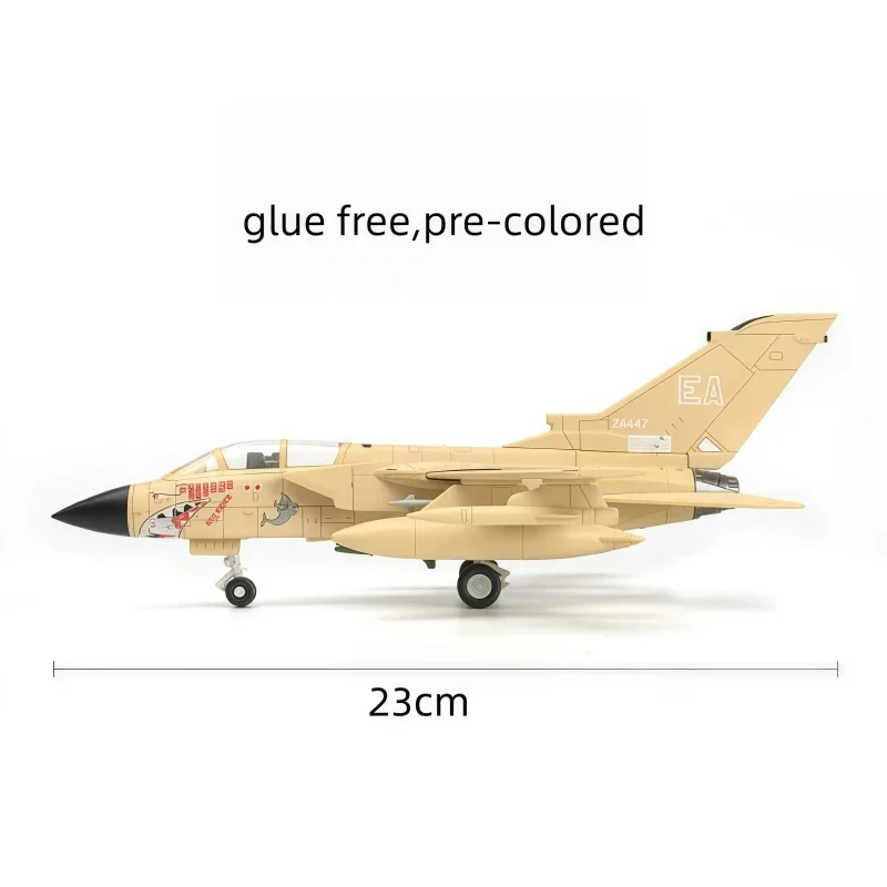 1/72 Kreative Militärserie Panavia Tornado Kampfjet-Bausteine, Flugzeugmodell, DIY-Bausteine, Spielzeug für Luftfahrtfans, Geschenke – Detail 3