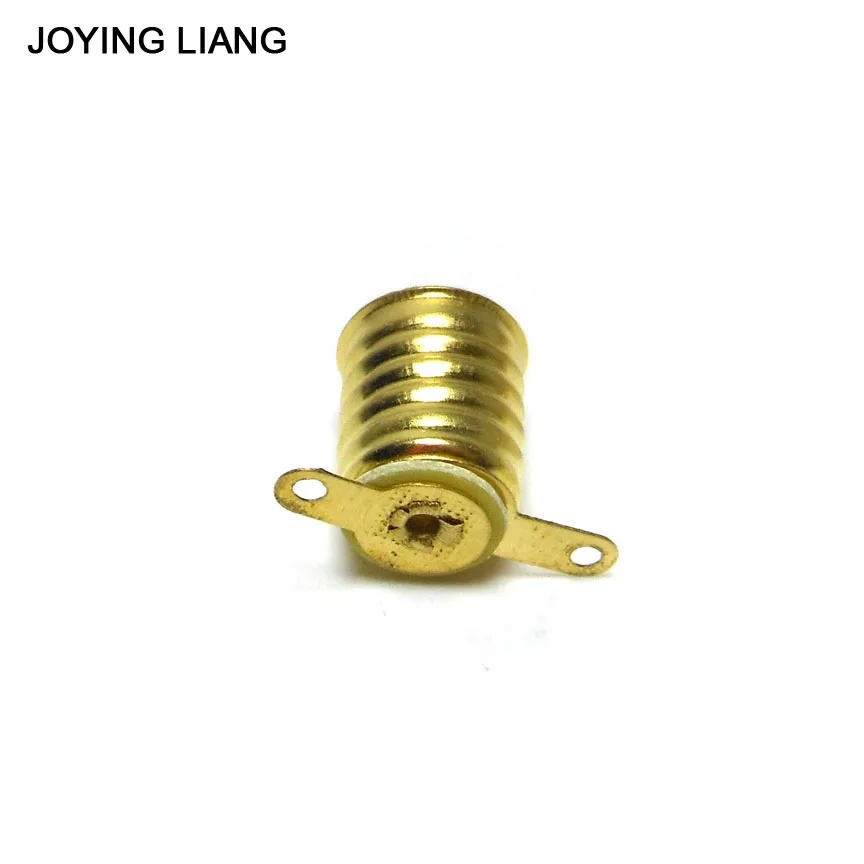 JOYING LIANG E10 Small Lamp Base Screw Type Student Physics Experiment Bulb Seat Old Falslight Lamp Holder 10pcs/lot